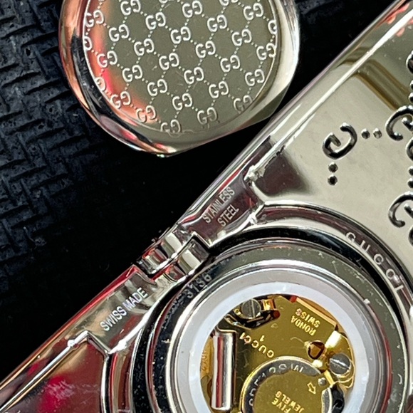 GUCCI TWIRL Stainless Steel YA 112502 - Picture 16 of 17